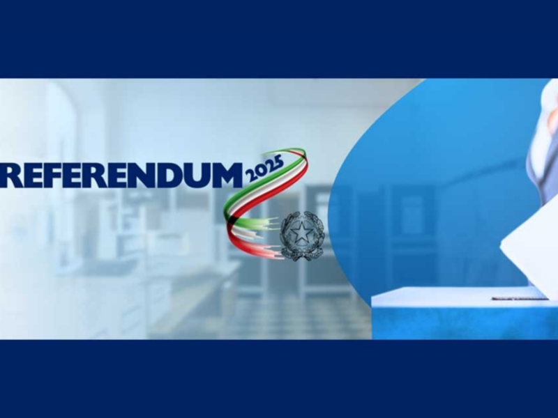Referendum abrogativi dei giorni 8 e 9 giugno 2025